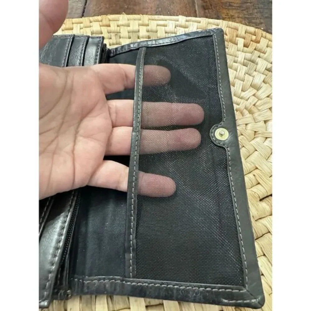 Fossil Ellis‎ 29 Clutch/ Wallet Black - Picture 2 of 9